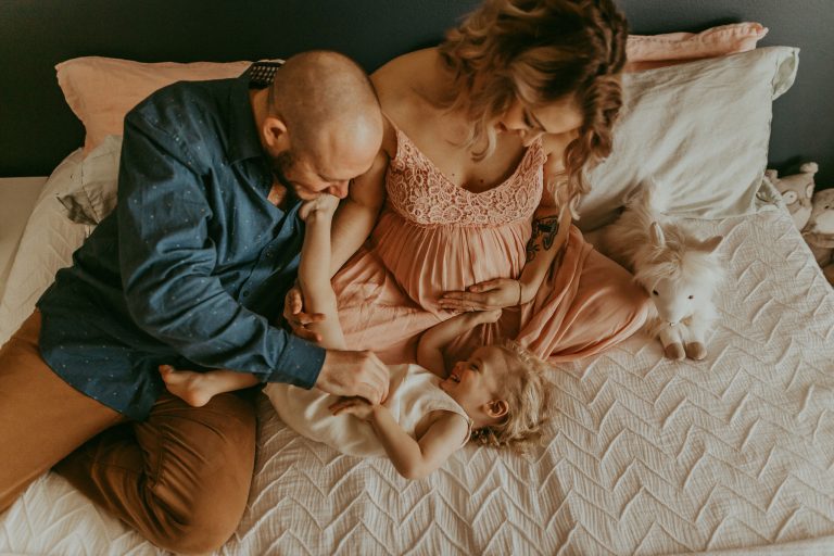 In-Home Maternity Photography in Clackamas, Oregon + Why Body Positivity Is so Important