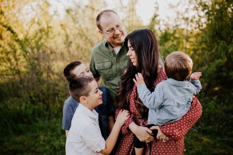 Family with All Boys | Family Photographers in Portland, Oregon