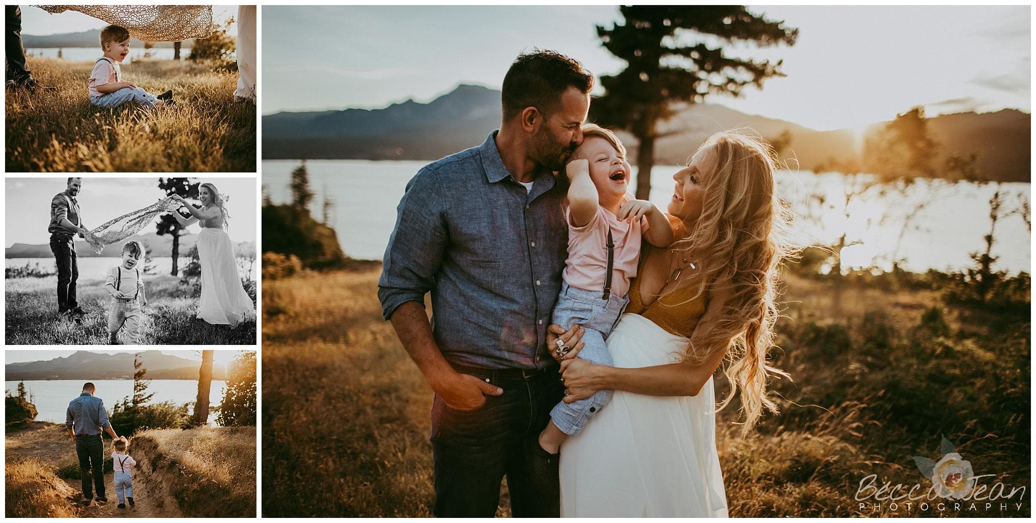 family maternity photography in the columbia river gorge