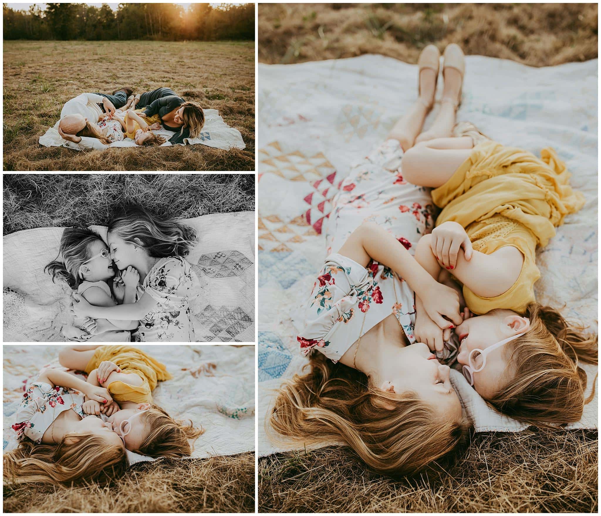 family cuddling | sweet family photography 