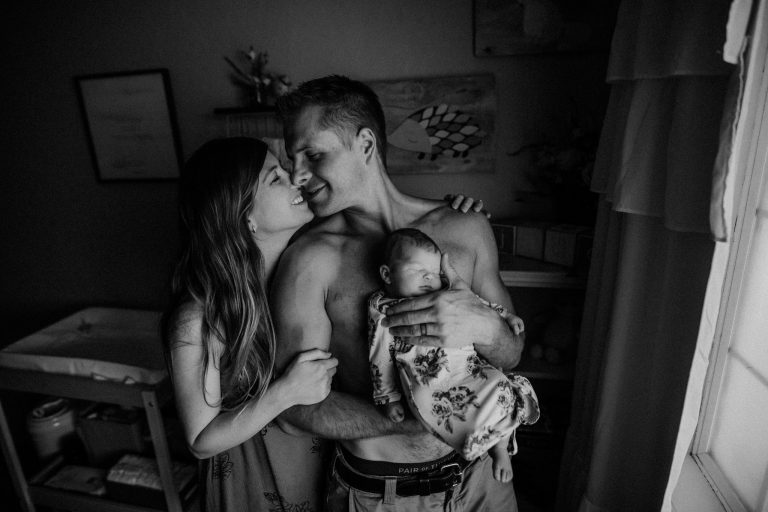 Portland Oregon Newborn Photographer | Lifestyle In-Home Newborn Session