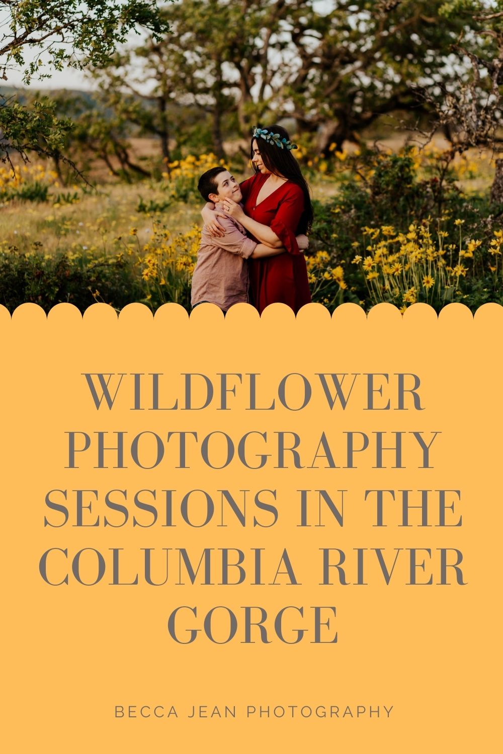 wildflower photography sessions