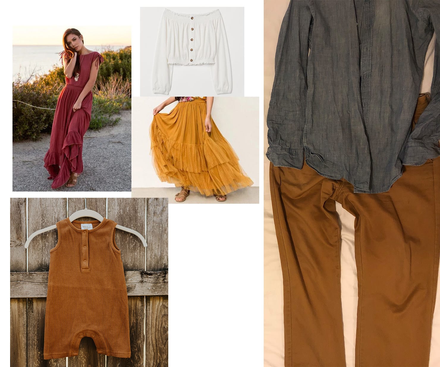Client Closet outfit ideas from a portland photograper