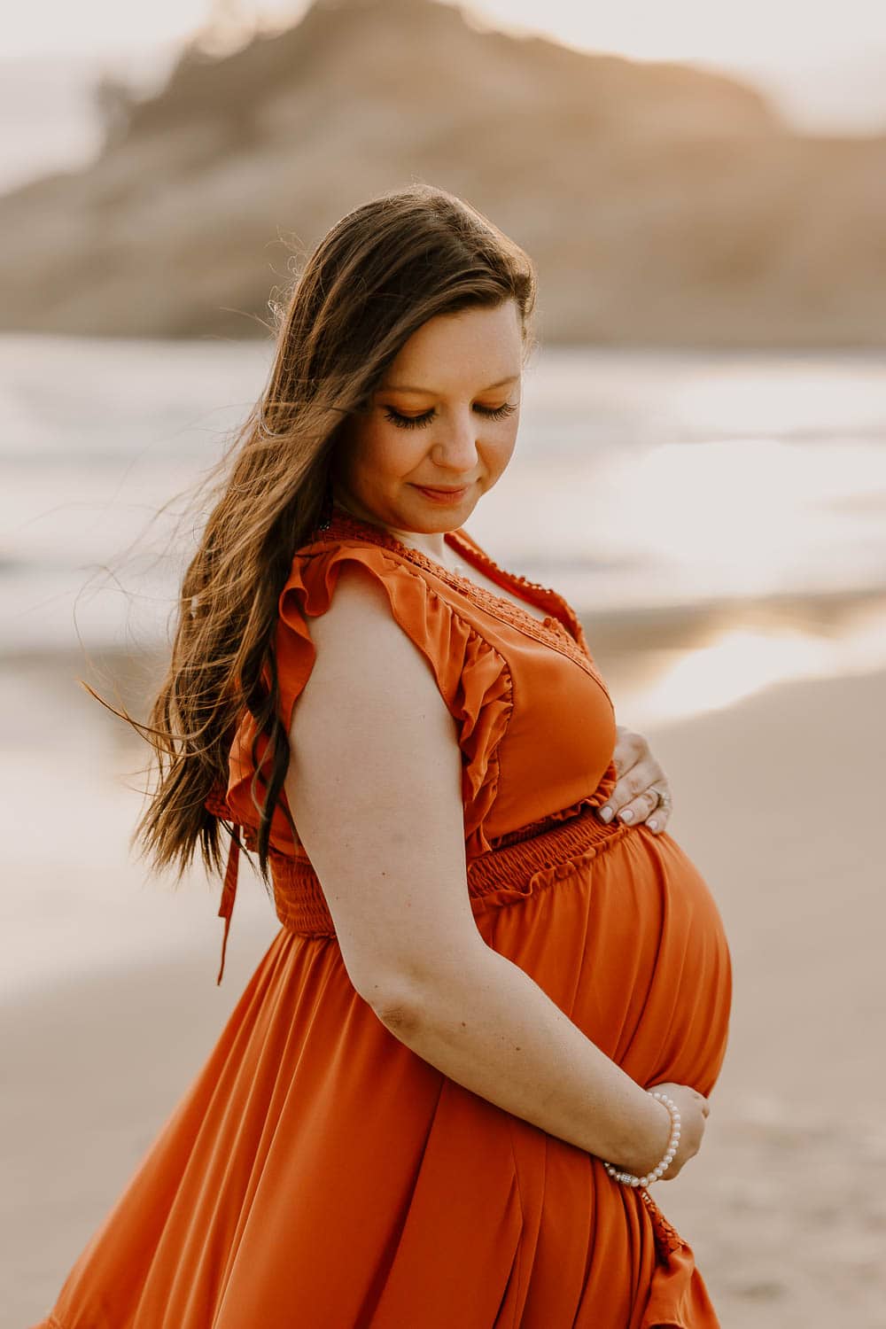 maternity photos in pacific city