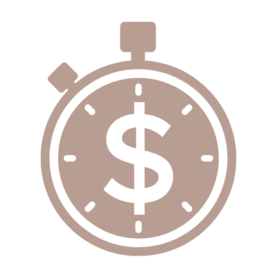 save time and money icon