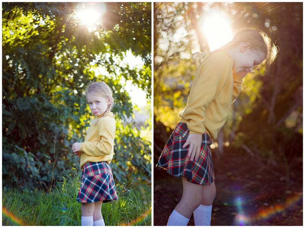 two photos taken with the canon 50mm 1.8, also know as the Nifty %0, showing the different lens flare